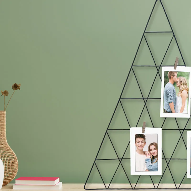 Trikona Metal Photo Frame - Black media 3