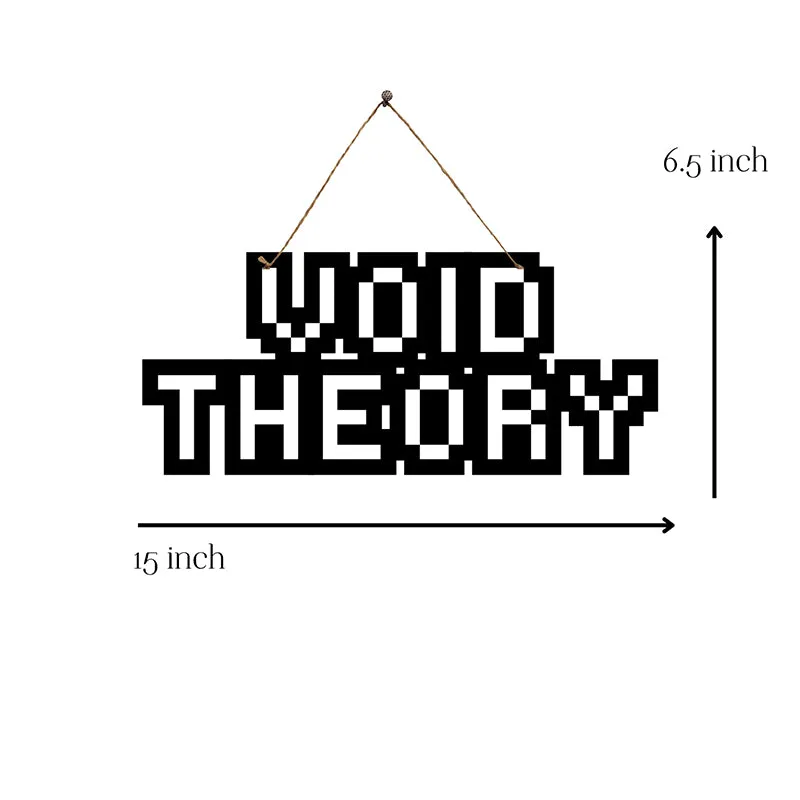 Void Theory Mild Steel Wall Accent media 5