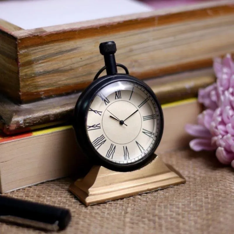 Rosaline Antique Table Clock media 1