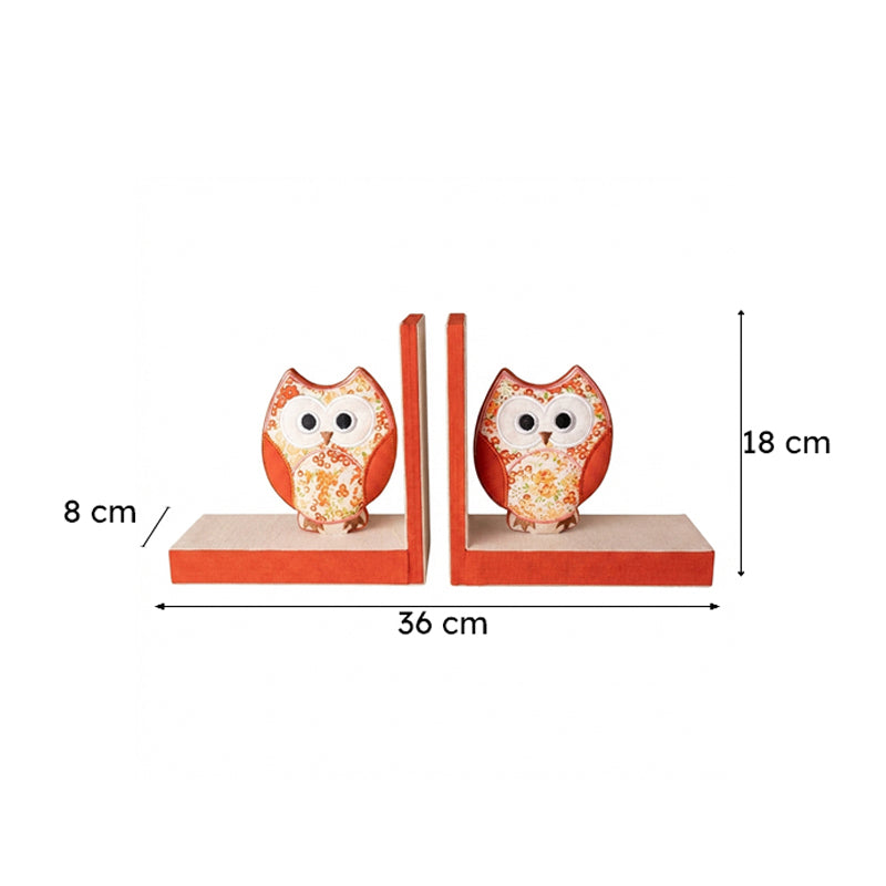 Hoot Hop Book Ends (Owlery Collection) - Set Of Two media 7
