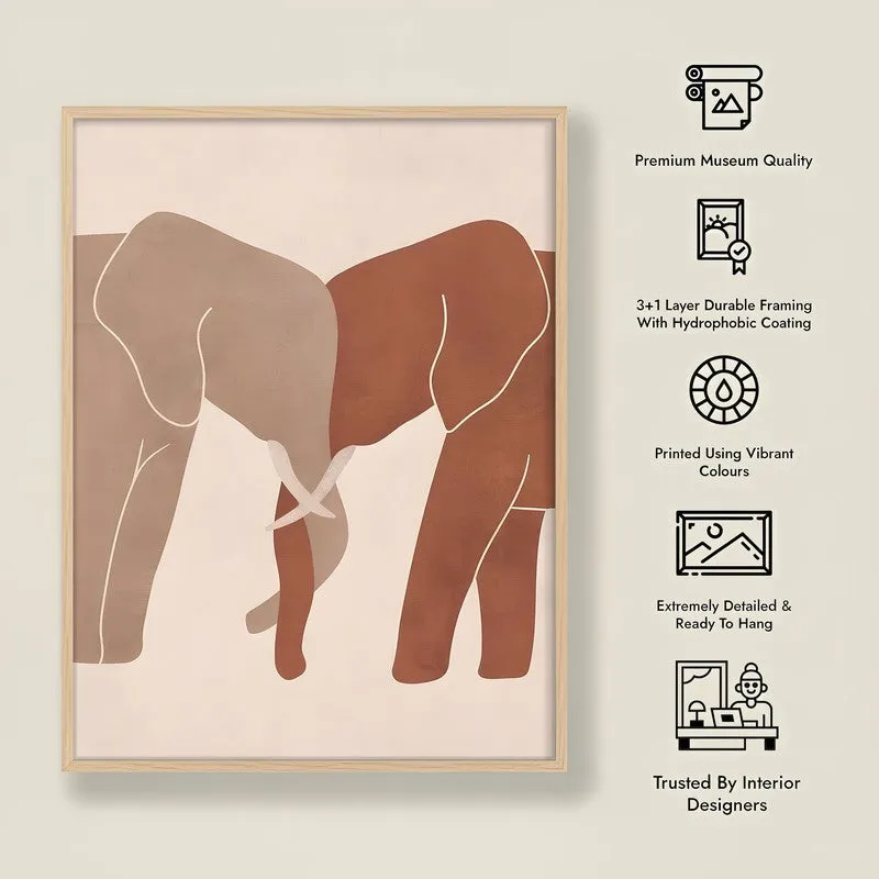 Bond Archival Canvas Wall Art - Natural Brown Frame media 8