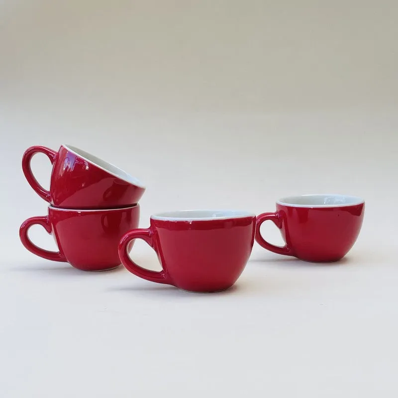 Mystic Ceramic Tea Cup (80 mL Each) - Set Of Four media 6