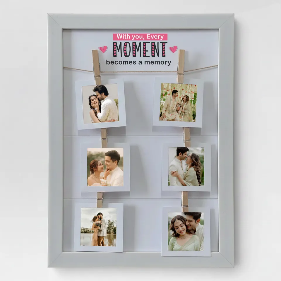 TimelessThread MDF Photo Frame - White media 5