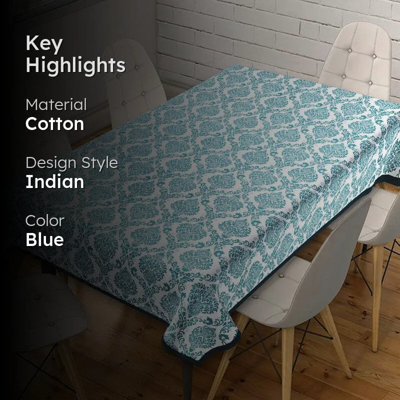 Ardila Ethnic Table Cover - Teal media 2