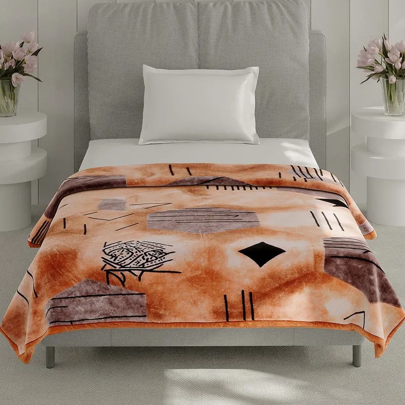Monte Carlo Terracotta Dreamscape Blanket - 625 GSM media 3