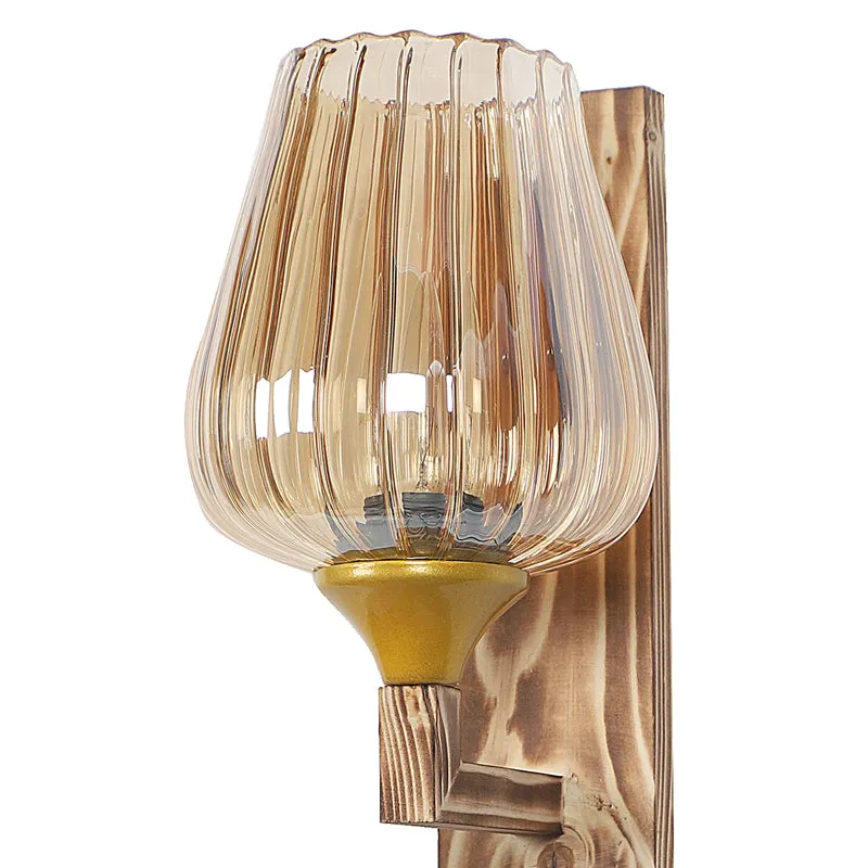 Muse Wooden Wall Lamp media 7