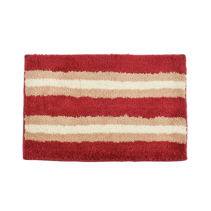 Nexa Cotton Bath Mat - Red media 1