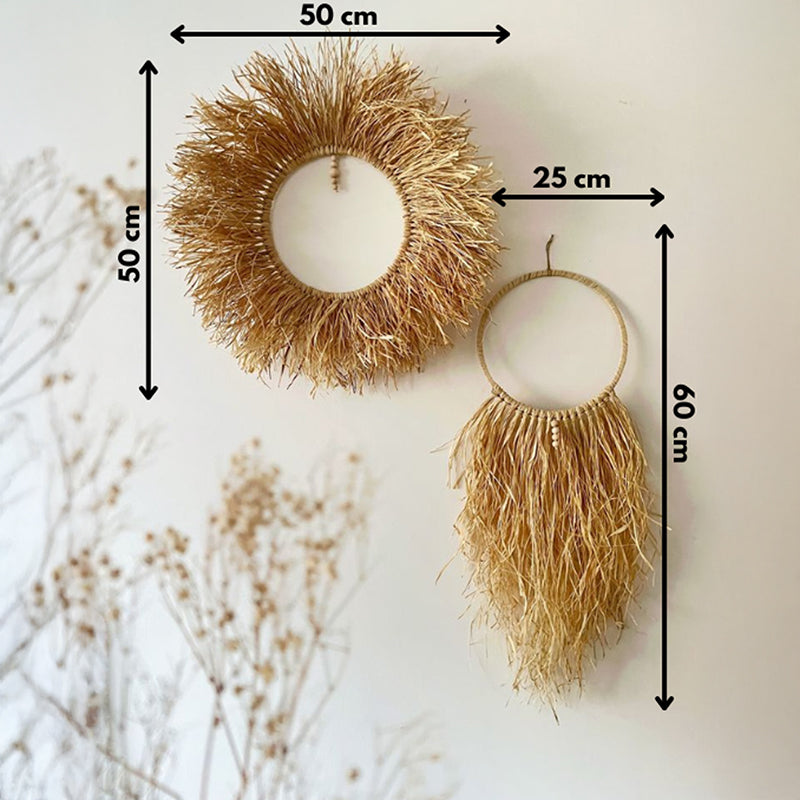 Emberly Raffia Wall Accent media 5