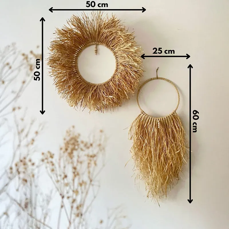 Emberly Raffia Wall Accent media 5