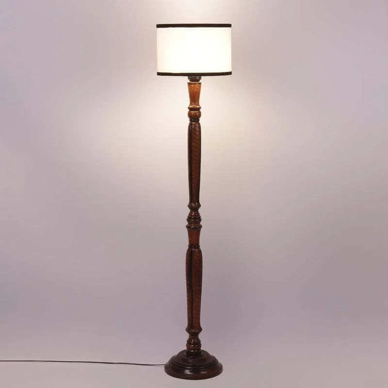 Old School Floor Lamp - White media 4
