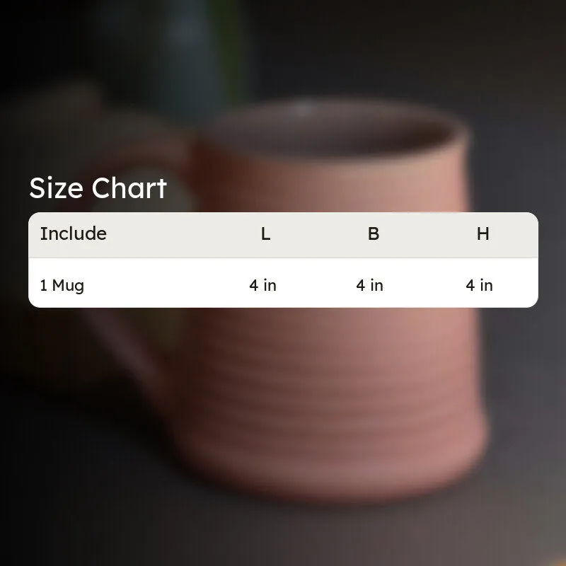 Willow Ceramic Coffee Mug (330 mL) - Pink media 5