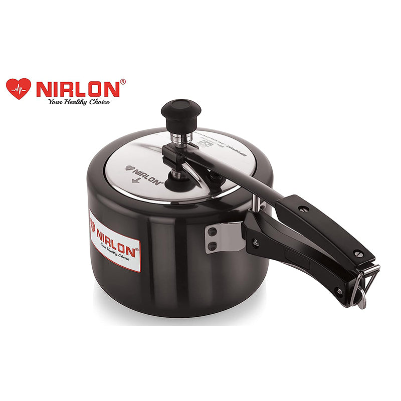 Nirlon Inner Lid Hard Anodized Pressure Cooker - 3000 mL media 6