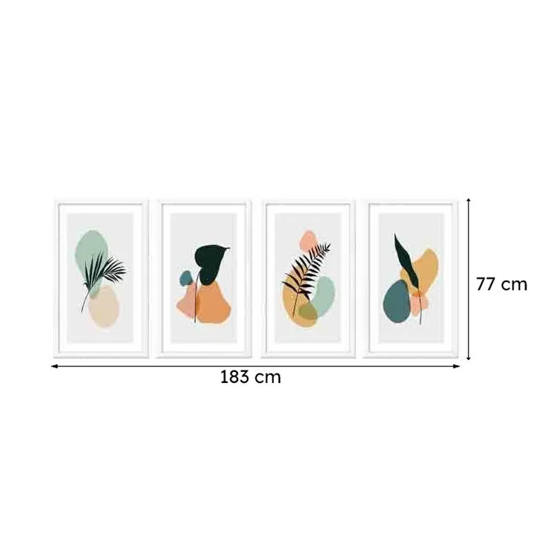 Individuality Poly Canvas Wall Art - Set Of Four media 7