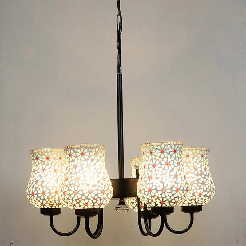 Dinara Viya Mosaic Ceiling Lamp media 1
