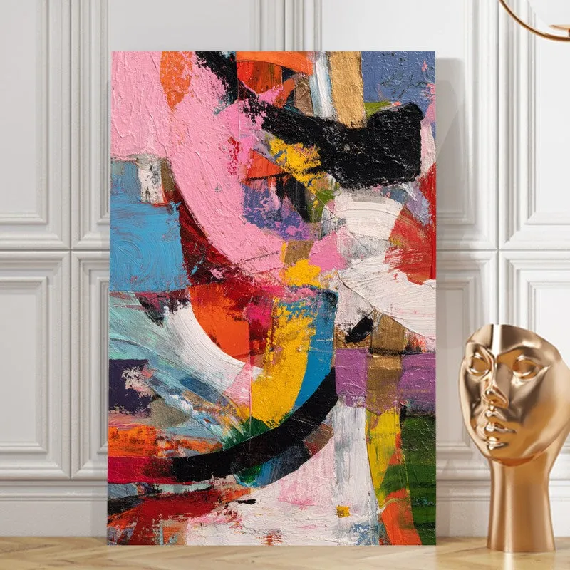 Axial Burst Abstract Canvas Wall Art media 7