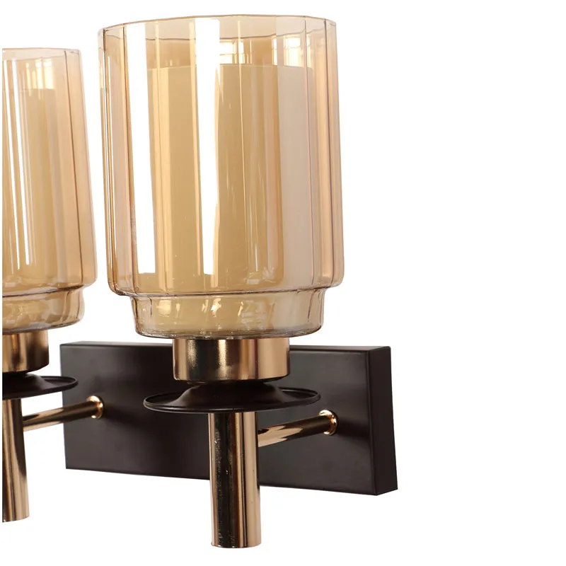 Khrystal Glass & Iron Wall Lamp media 9