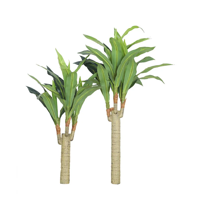 Green Symphony Artificial Plant With Black Plastic Pot media 5