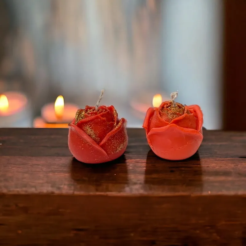 Nora Rose Scented Candle - Set Of Two media 3