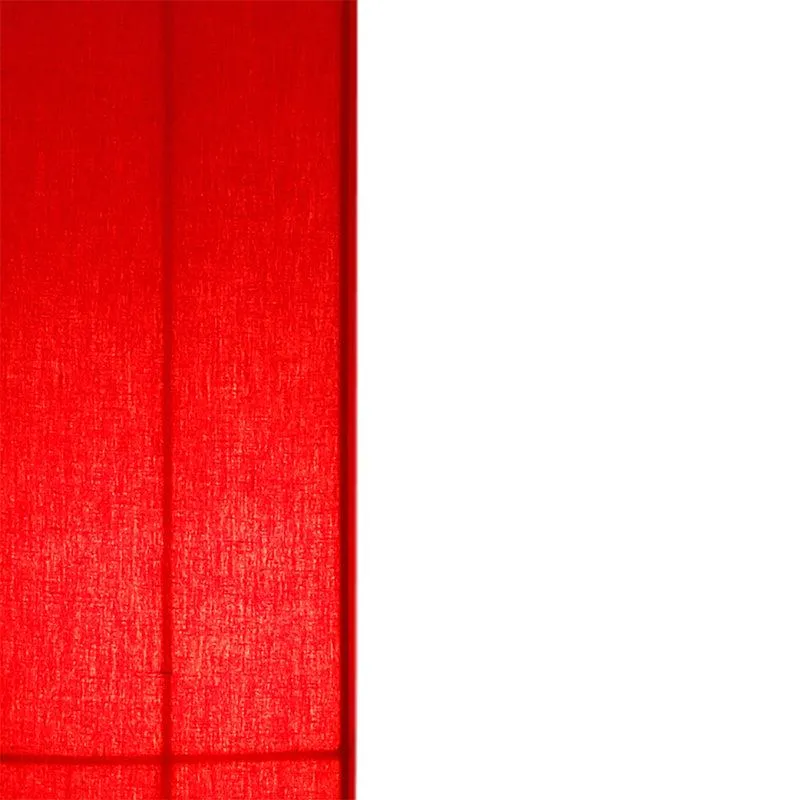 Ruya Wooden Tower Floor Lamp - Red media 4