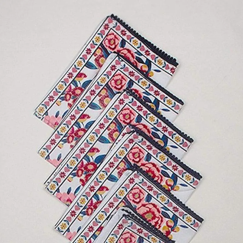 Poppy Petals Placemat - Set Of Six media 1
