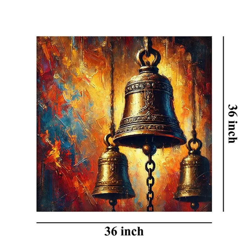 Temple Bells Wall Painting media 7