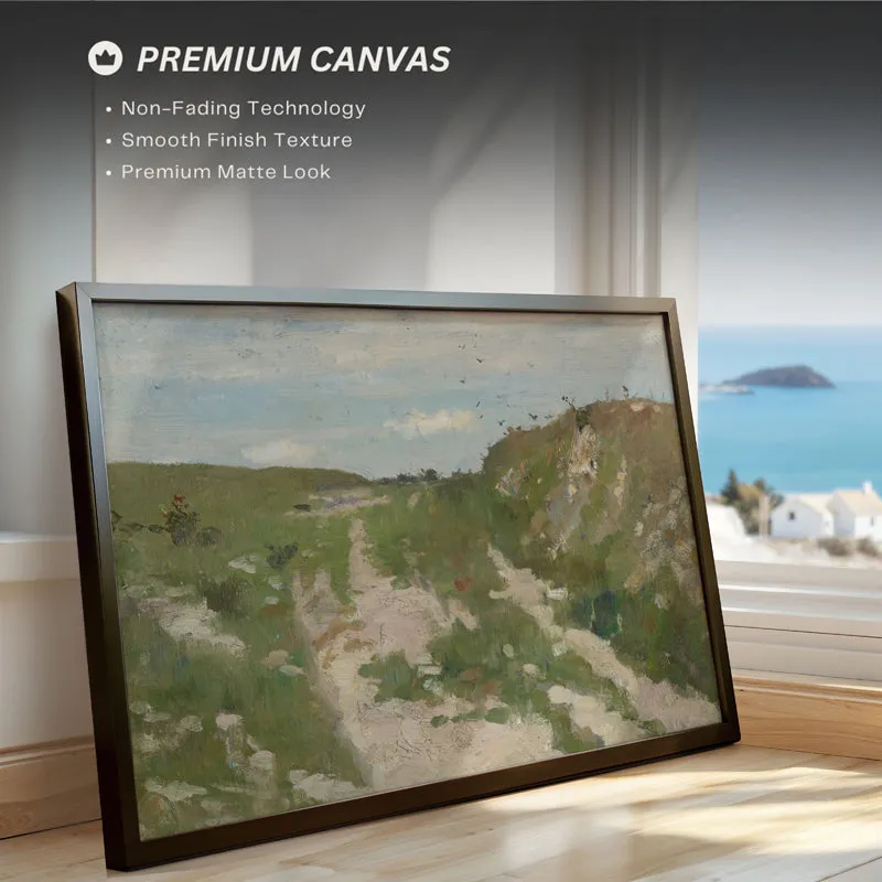 Mountain Paths Wood Wall Art With Frame - Black media 4