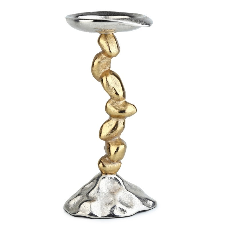 GlowNest Candle Holder - Silver,Gold media 4