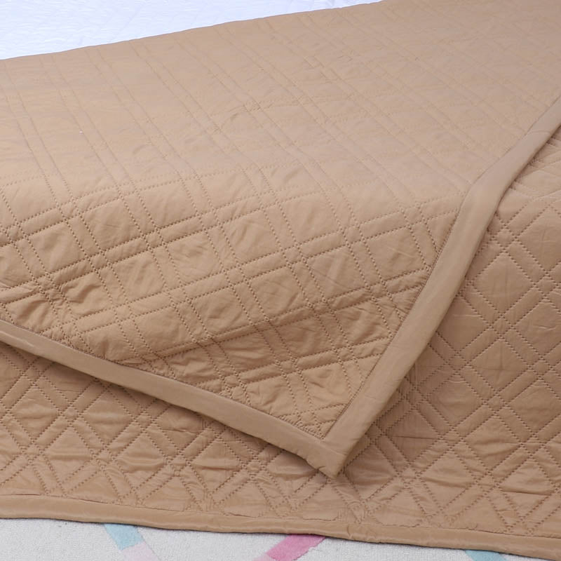 Jisha Microfiber Bedcover - Brown media 4