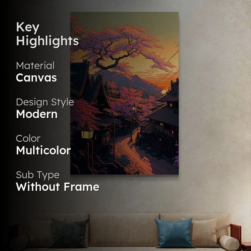 Sunset Valley Wall Painting media 2