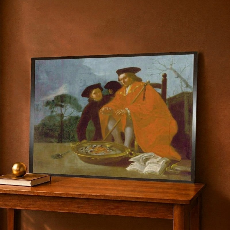 The Doctor 1780 Canvas Wall Painting - 12 x 9 Inches