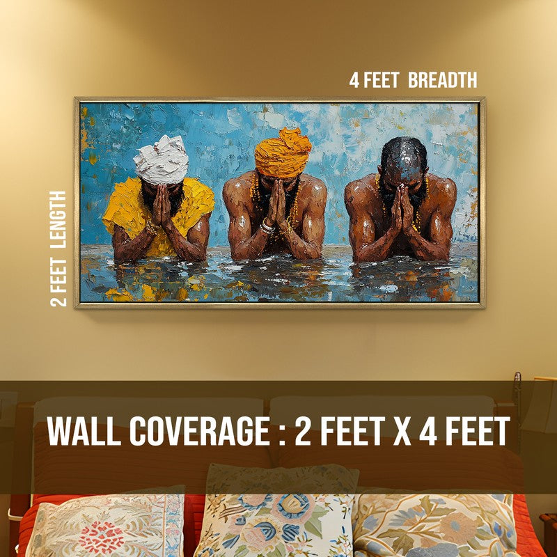 Waters of Moksha Wall Art media 8