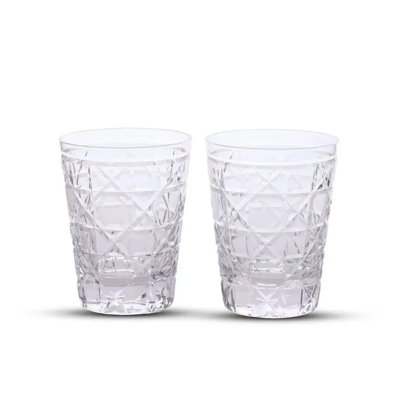 Crystal Sip Drinking Glasses (320 mL Each) - Set of Two media 5