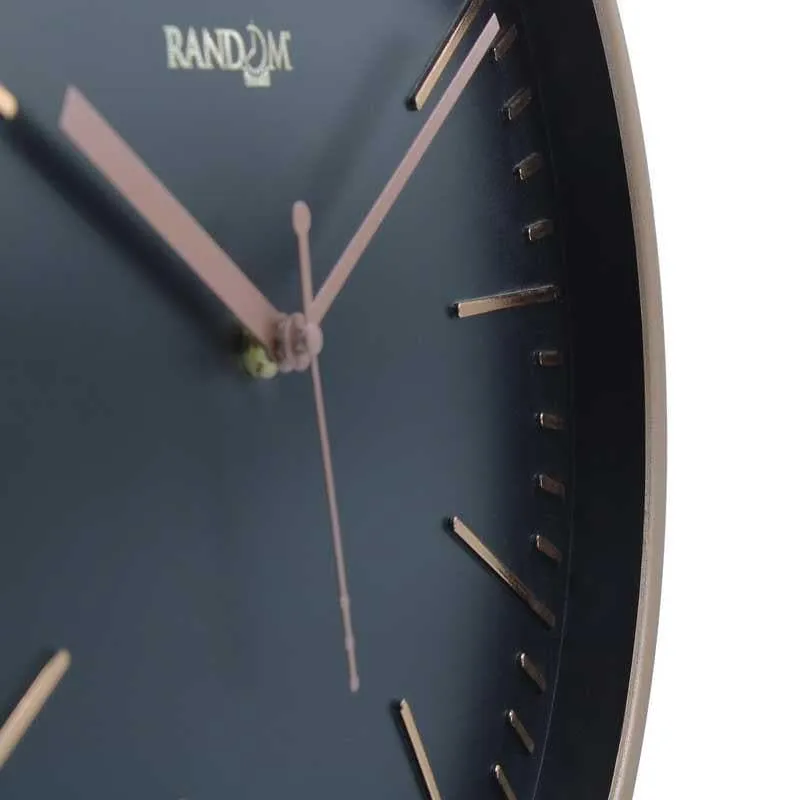 Aster Wall Clock - Rose Gold media 4