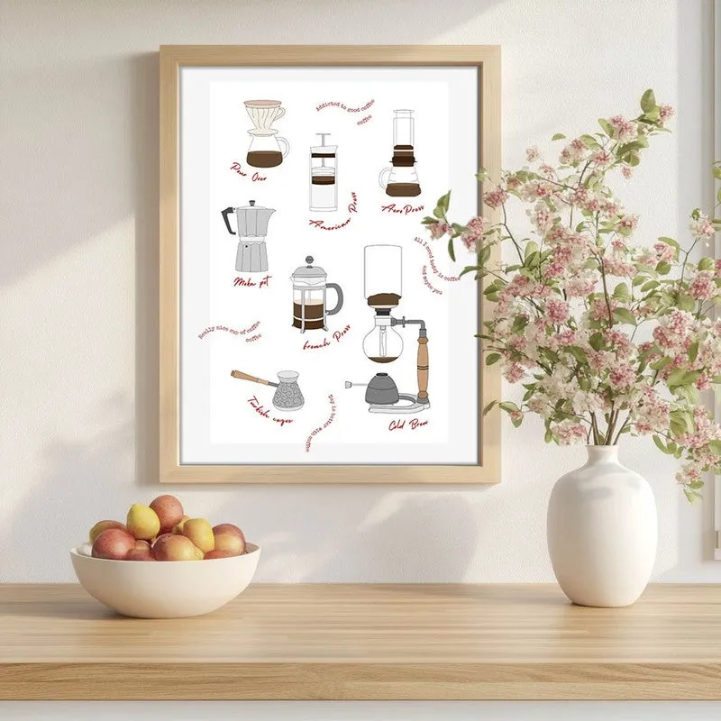 Roasted Riches Archival Canvas Wall Art - Brown media 1