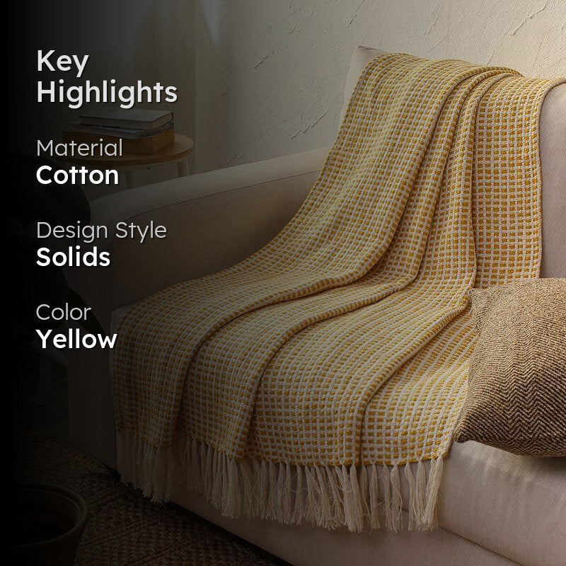Girnar Throw - Yellow media 2