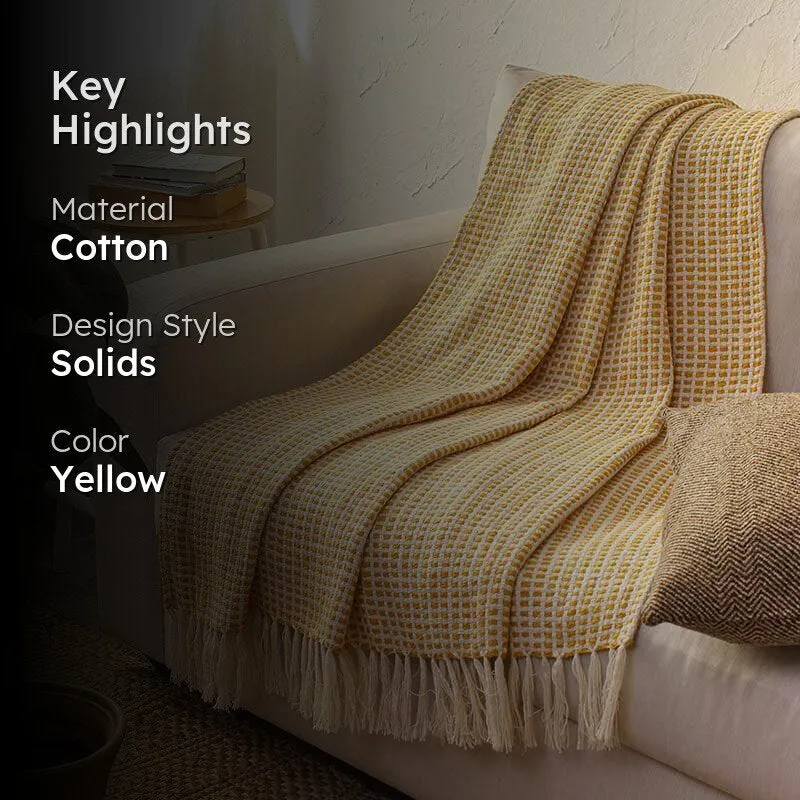 Girnar Throw - Yellow media 2