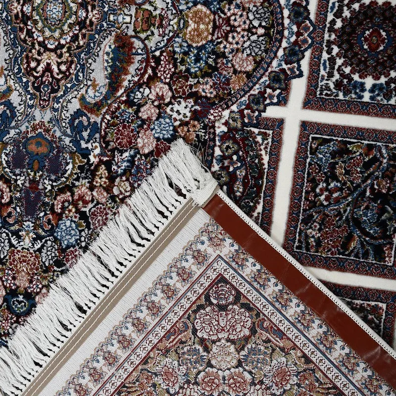 Ethnique Artificial Silk Carpet media 7