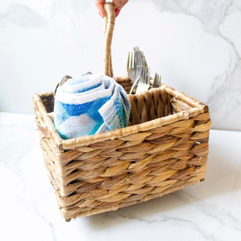Mitsuru Natural Fiber Cutlery Holder