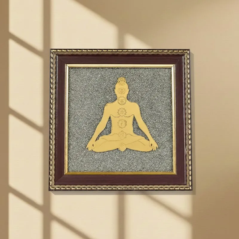 Divine Energy Yoga Wooden Wall Art media 8