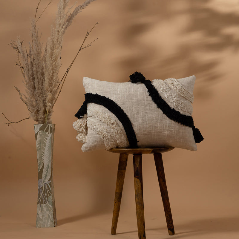 Loft Loop Tufted Cushion Cover - Rectangle - 16 x 24 Inches
