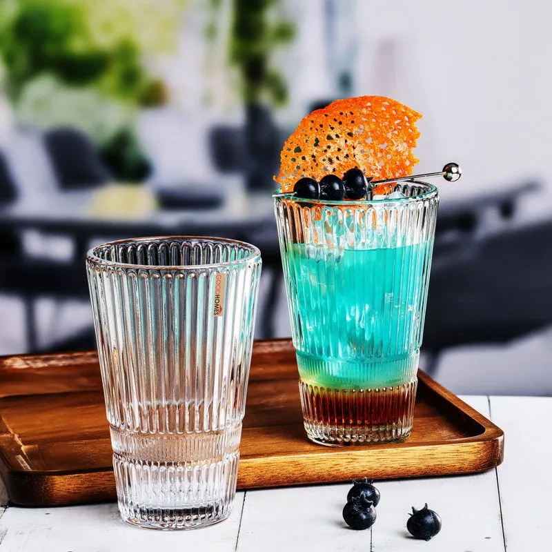 Glass Drinking Glasses (310 mL Each) - Set Of Six media 3