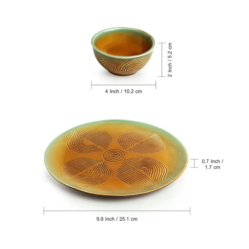 Mica Boulevard Hand Engraved Dinner Set - 3 Piece Set media 6