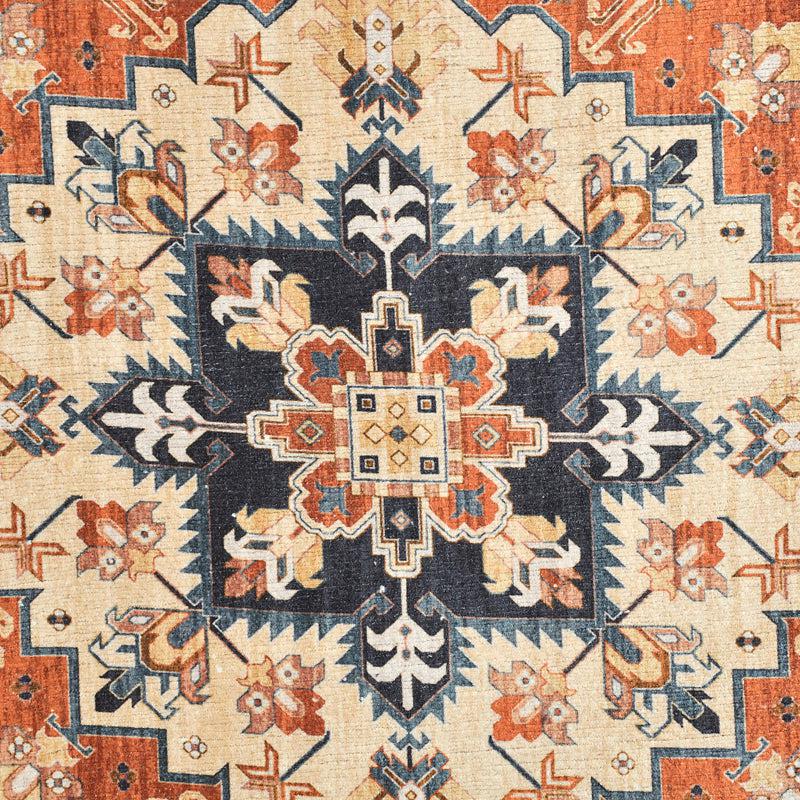 Sahra Velvet Rectangle Anti-Skid Carpet media 5
