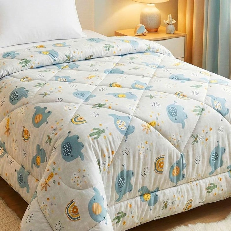 Jungle Joy Microfiber Kids Comforters - 150 GSM media 4