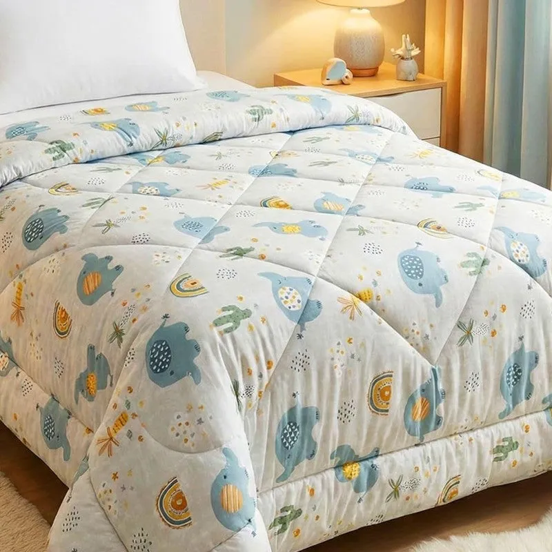 Jungle Joy Microfiber Kids Comforters - 150 GSM media 4