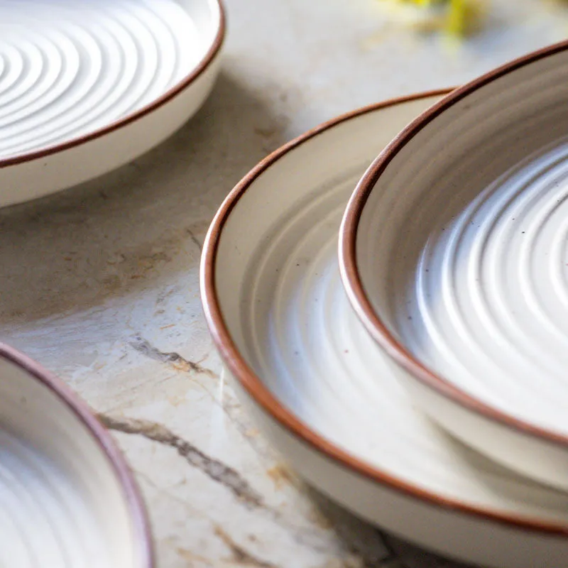 Ceraflor Ceramic Dinner Plate - Set Of Four media 5