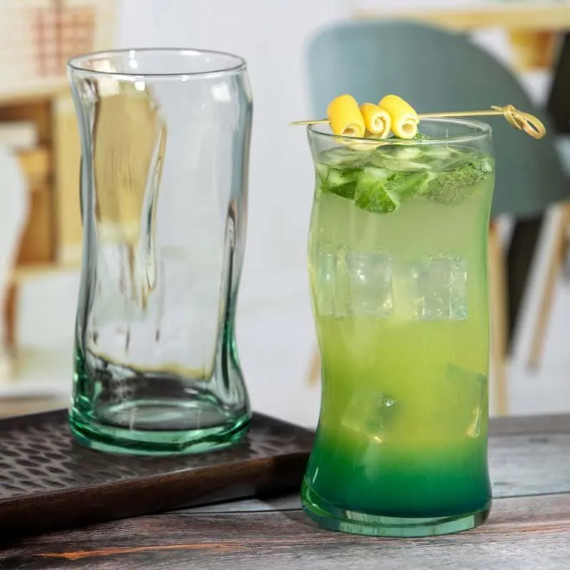 Pasabahce Curvisoy Glass Tumbler (440 ML) - Set Of Four media 5