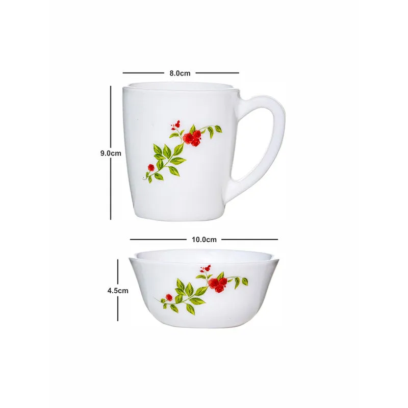 Cello Rosette Ethnic Tea & Snack Set - Four Piece Set media 5