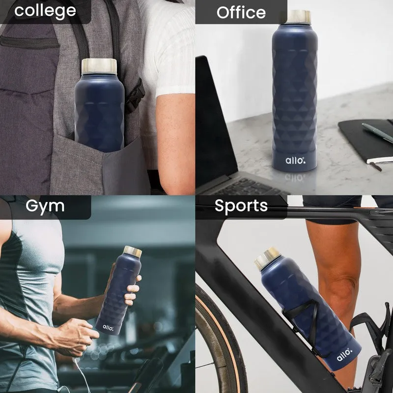 AquaFuel Stainless Steel Water Bottle (950 mL Each) - Set Of Five media 4