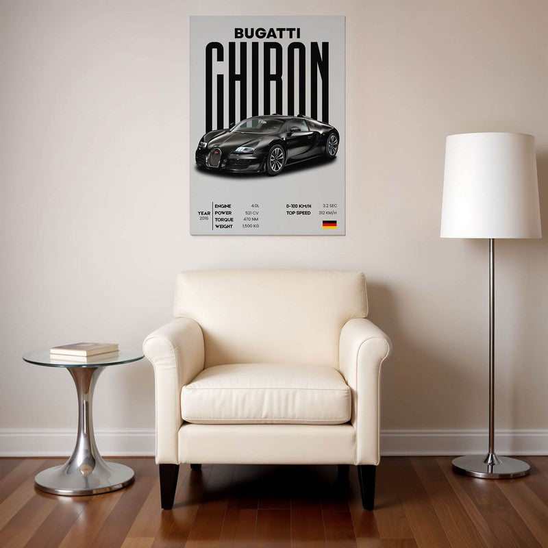 Velocity Noir Wall Poster